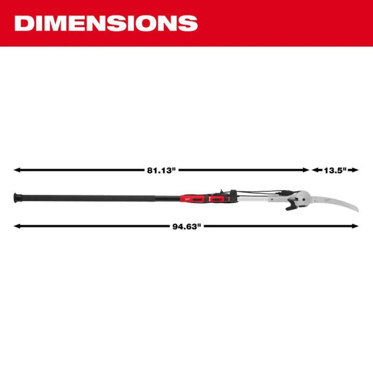 Milwaukee 16 Ft. Pole Saw & Pruner
