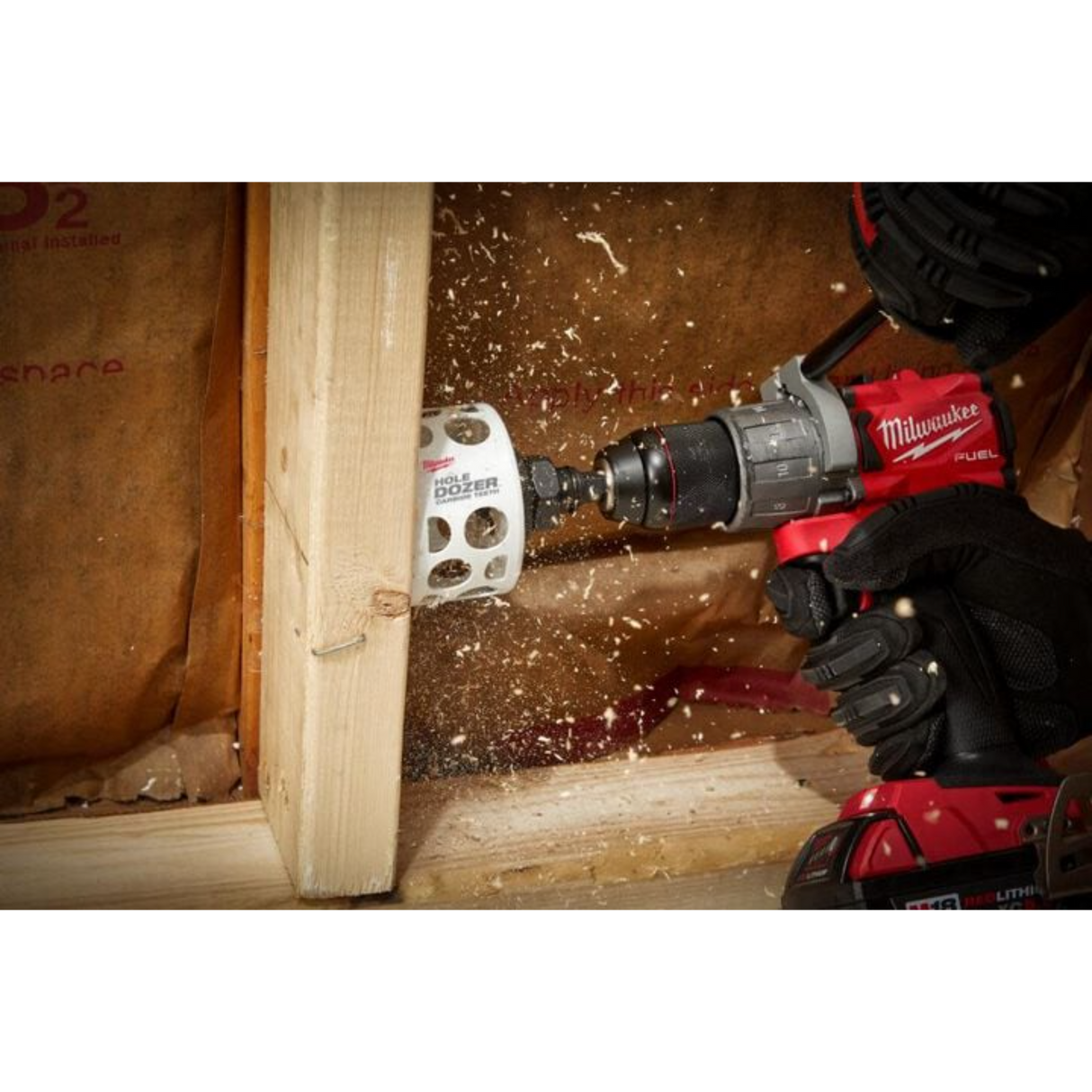 Milwaukee HOLE DOZER with Carbide Teeth Large Diameter Hole Saw Kit 9pc