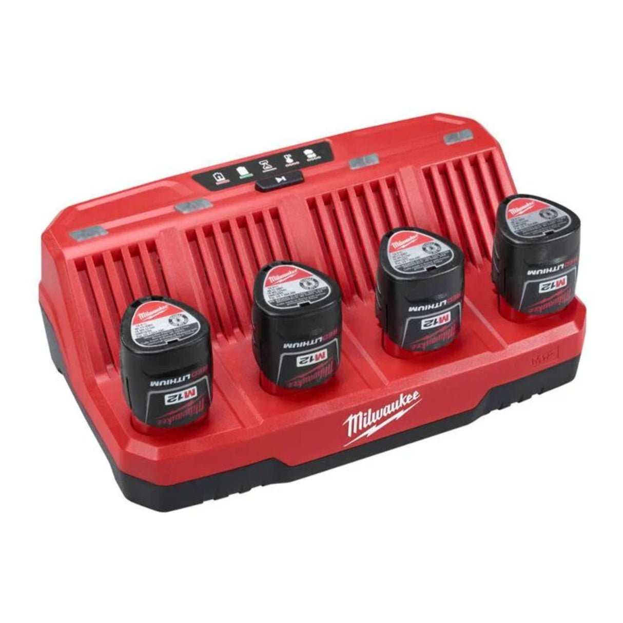 Milwaukee M12 4-Bay Sequential Charger