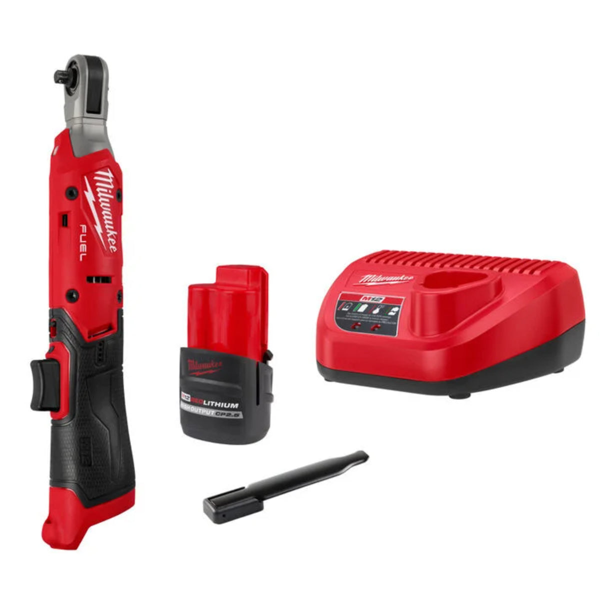 Milwaukee M12 FUEL 1/4 Inch Ratchet Kit