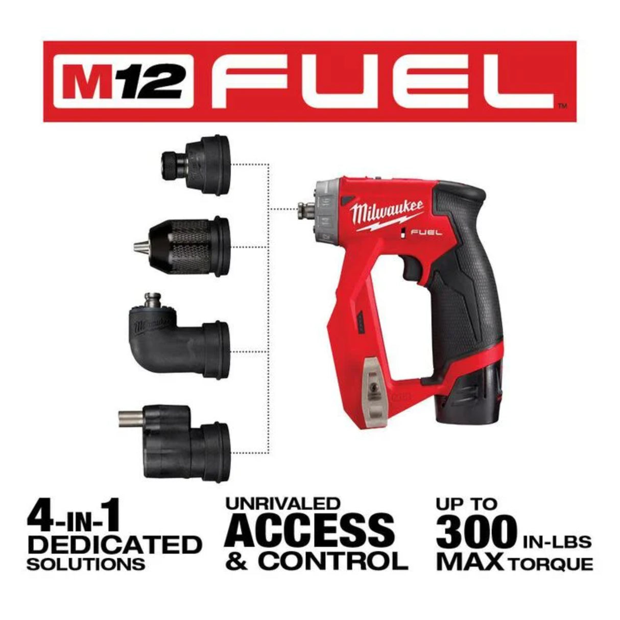 Milwaukee M12 FUEL Installation Drill/Driver Kit