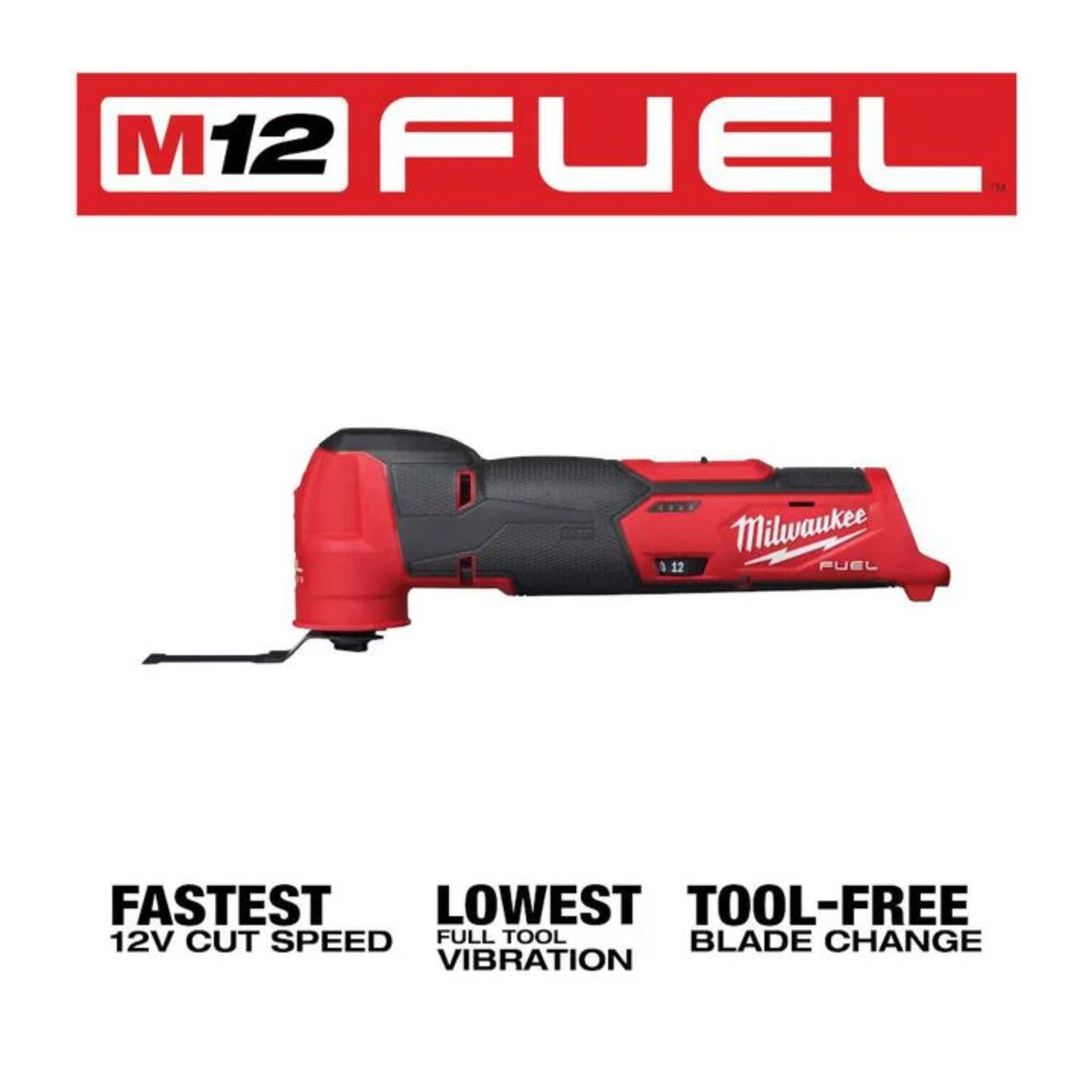 Milwaukee M12 FUEL Oscillating Multi-Tool (Bare Tool)