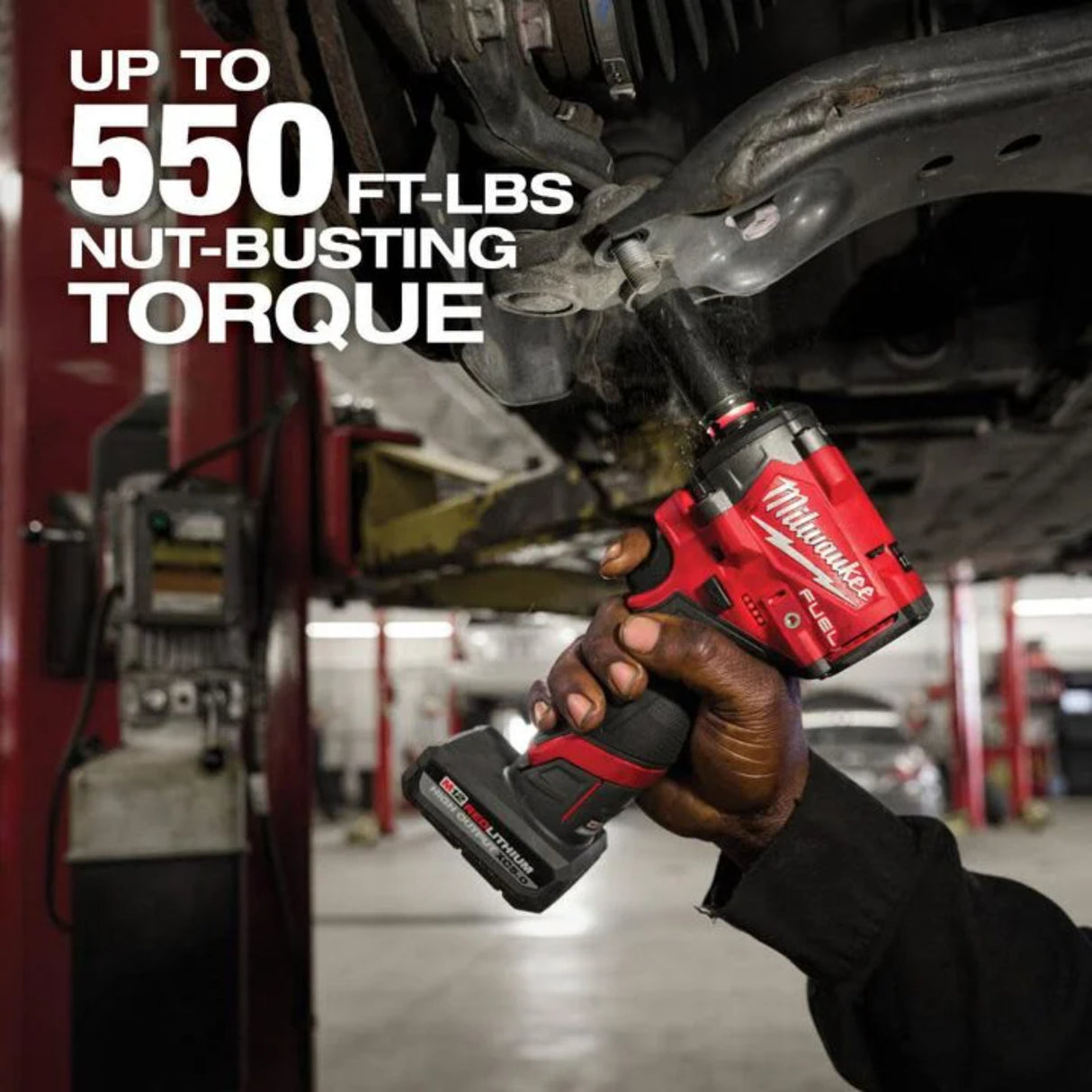 Milwaukee M12 FUEL Stubby 3/8 Inch Impact Wrench Kit