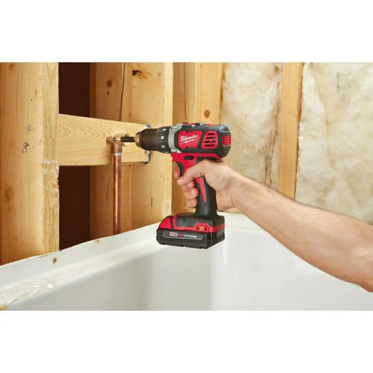 Milwaukee M18 Compact 1/2 In. Drill Driver Kit with Compact Batteries