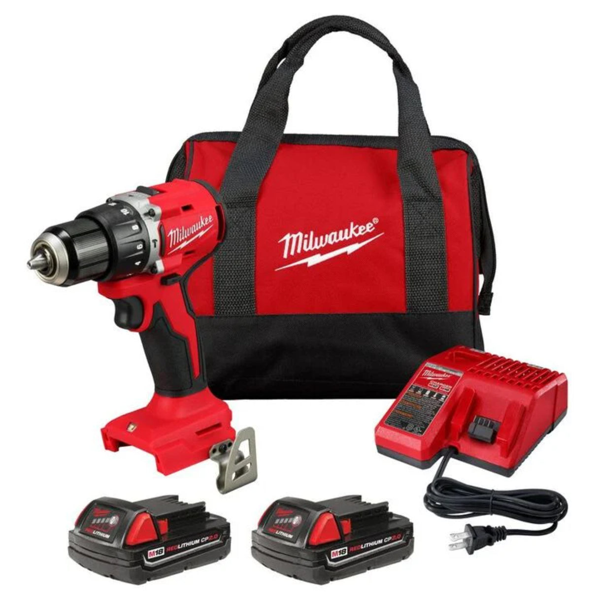 Milwaukee M18 Compact 1/2 in Hammer Drill/Driver Kit