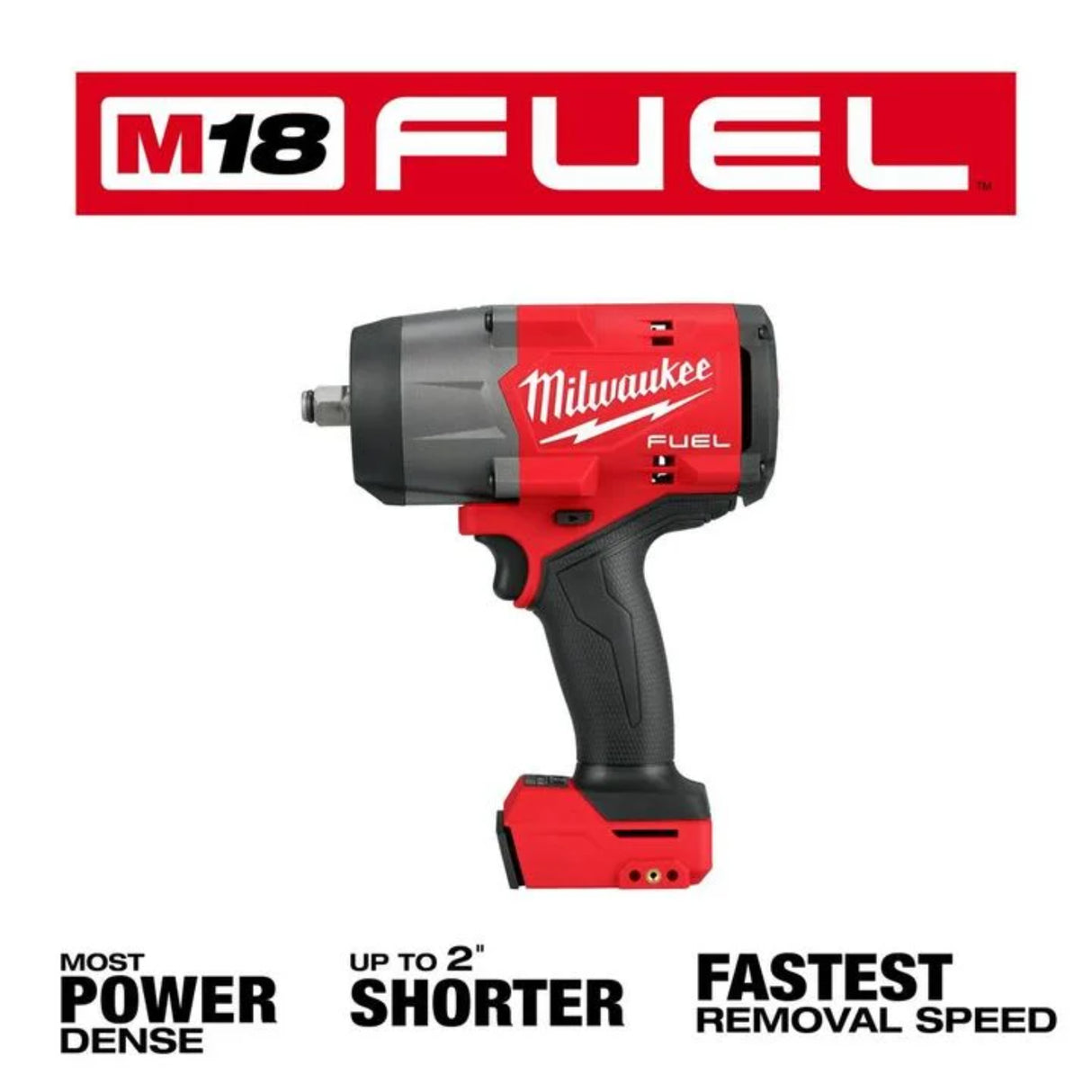 Milwaukee M18 FUEL 1/2 in High Torque Impact Wrench with Friction Ring (Bare Tool)