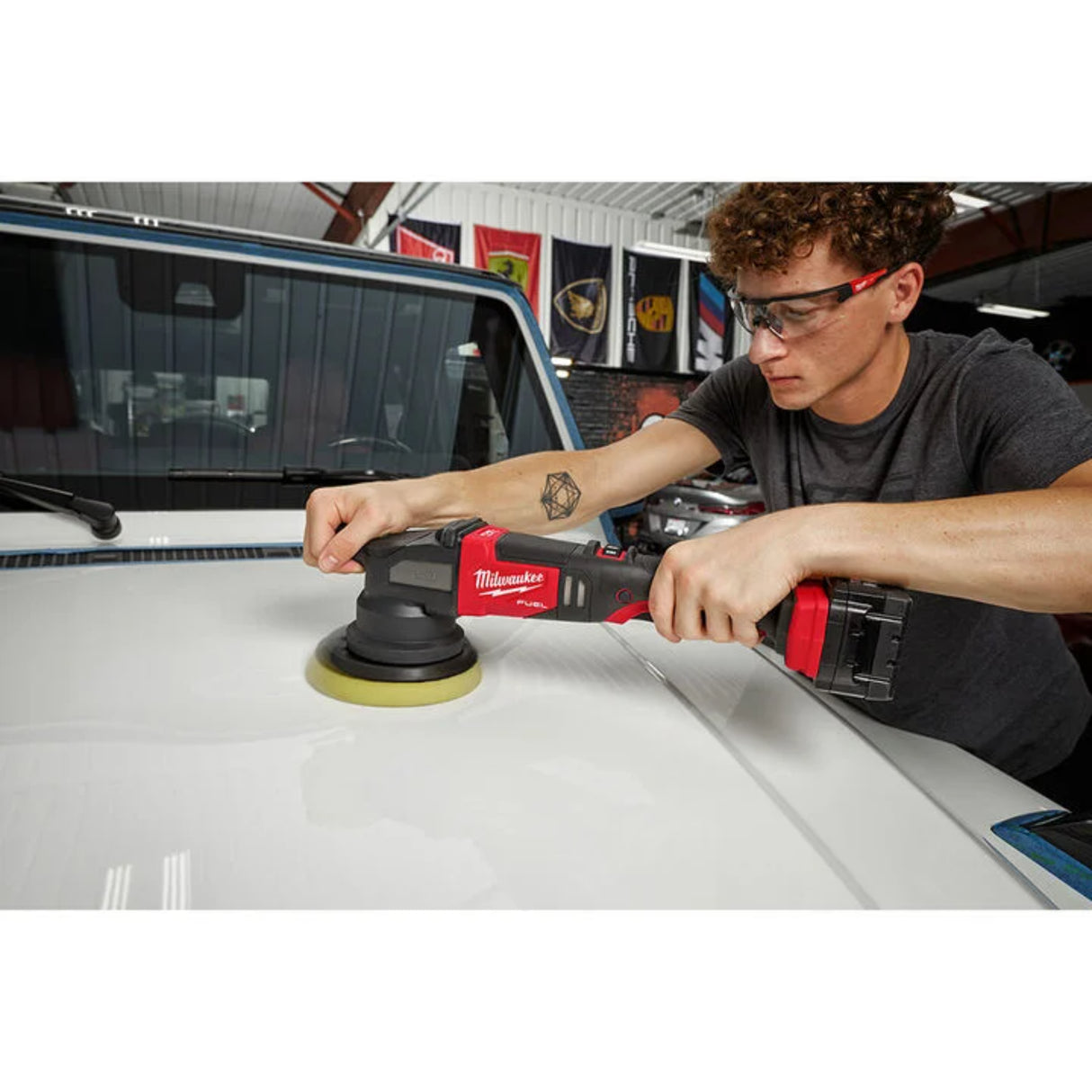 Milwaukee M18 FUEL 15mm Random Orbital Polisher (Bare Tool)