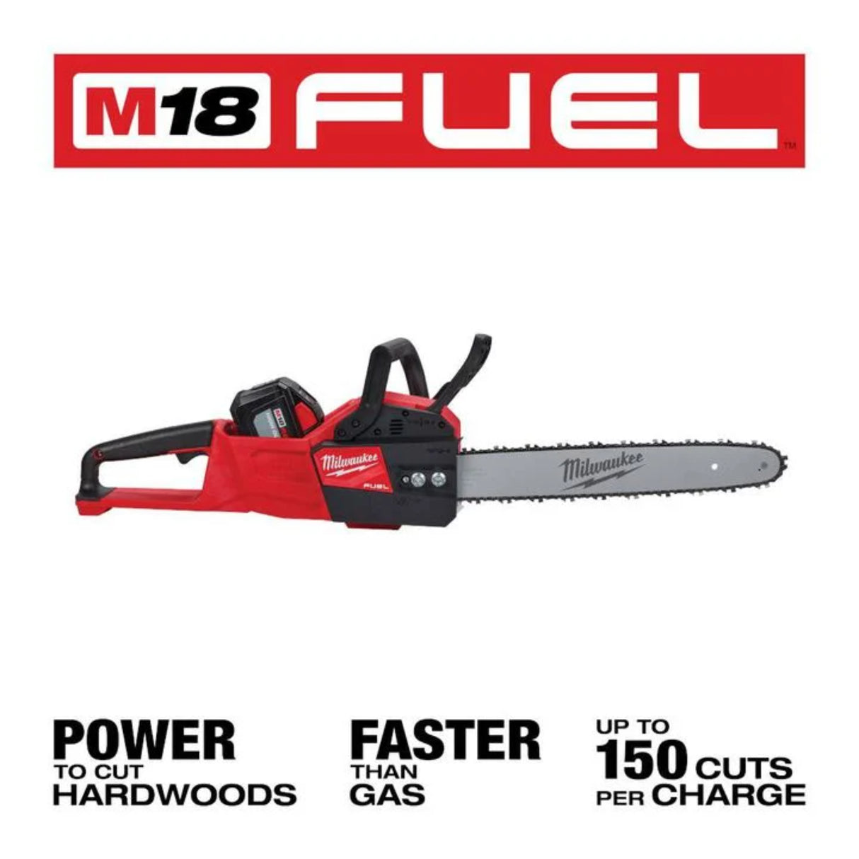 Milwaukee M18 FUEL 16 in. Chainsaw Kit