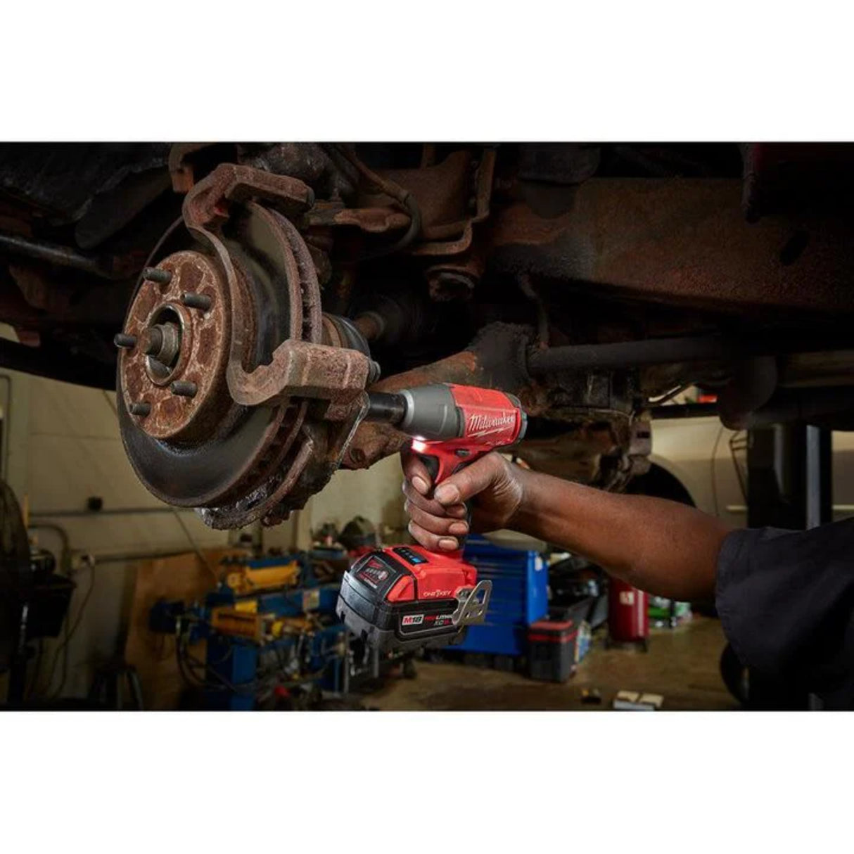 Milwaukee M18 FUEL 3/8 in. Compact Impact Wrench with Friction Ring with ONE-KEY (Bare Tool)