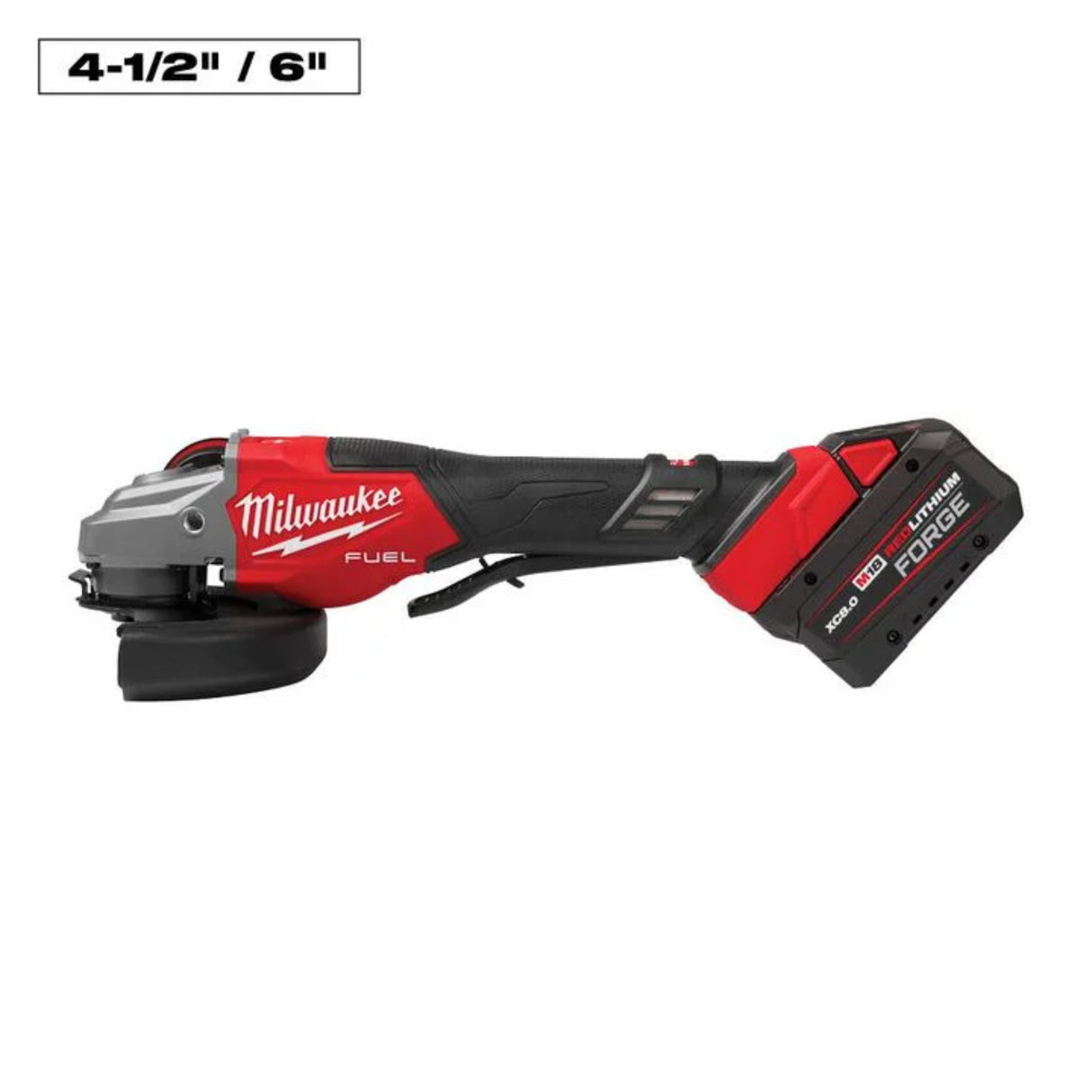 Milwaukee M18 FUEL 4-1/2 Inch-6 Inch Braking Grinder, Paddle Switch Kit