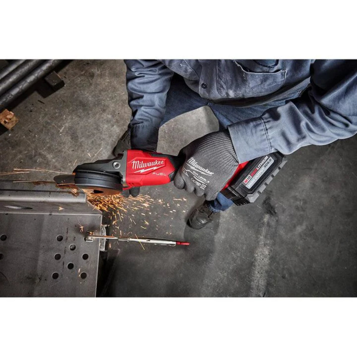 Milwaukee M18 FUEL 5inch Flathead Braking Grinder (Bare Tool)