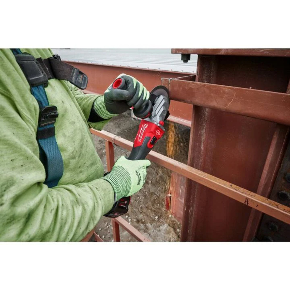 Milwaukee M18 FUEL 5inch Flathead Braking Grinder (Bare Tool)