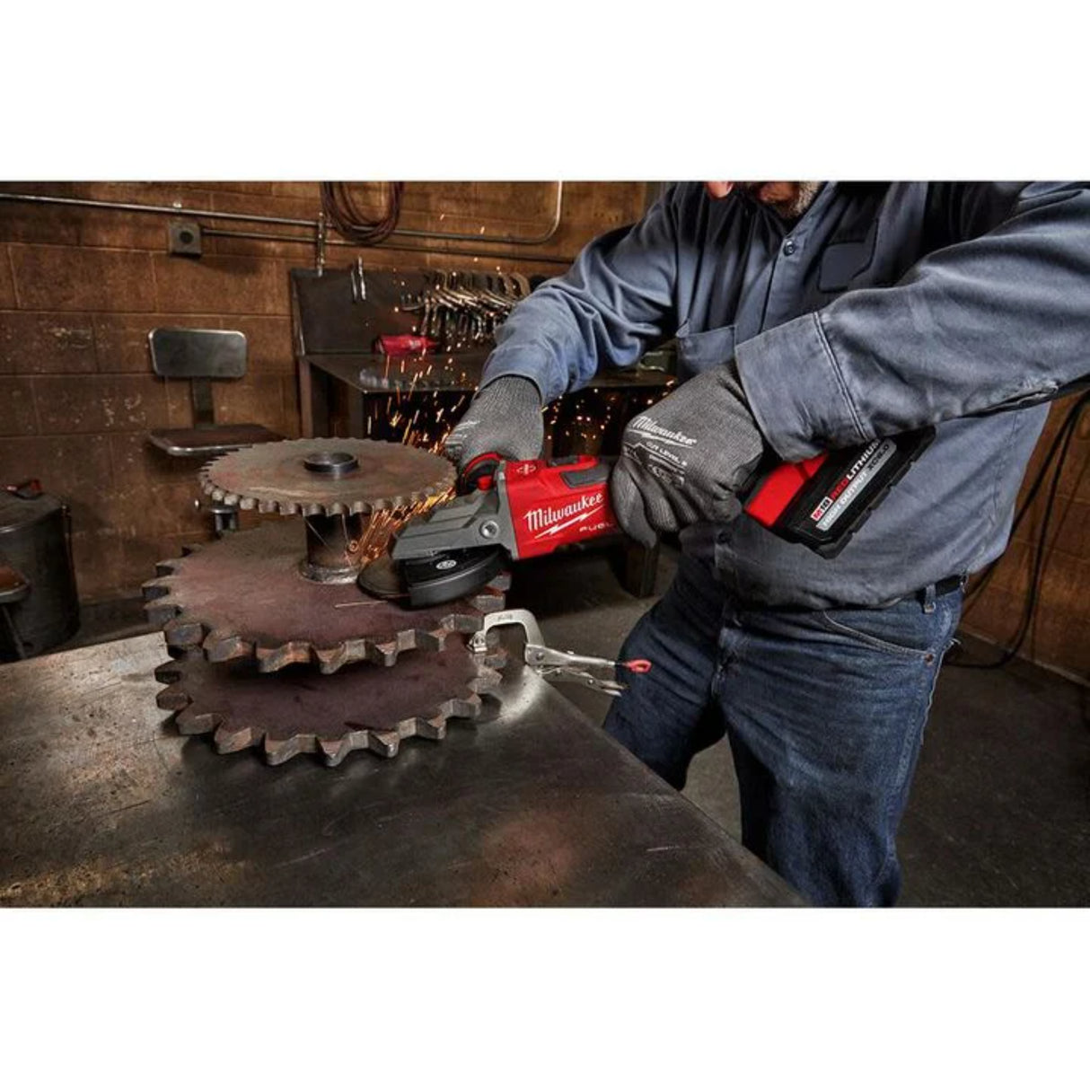 Milwaukee M18 FUEL 5inch Flathead Braking Grinder (Bare Tool)