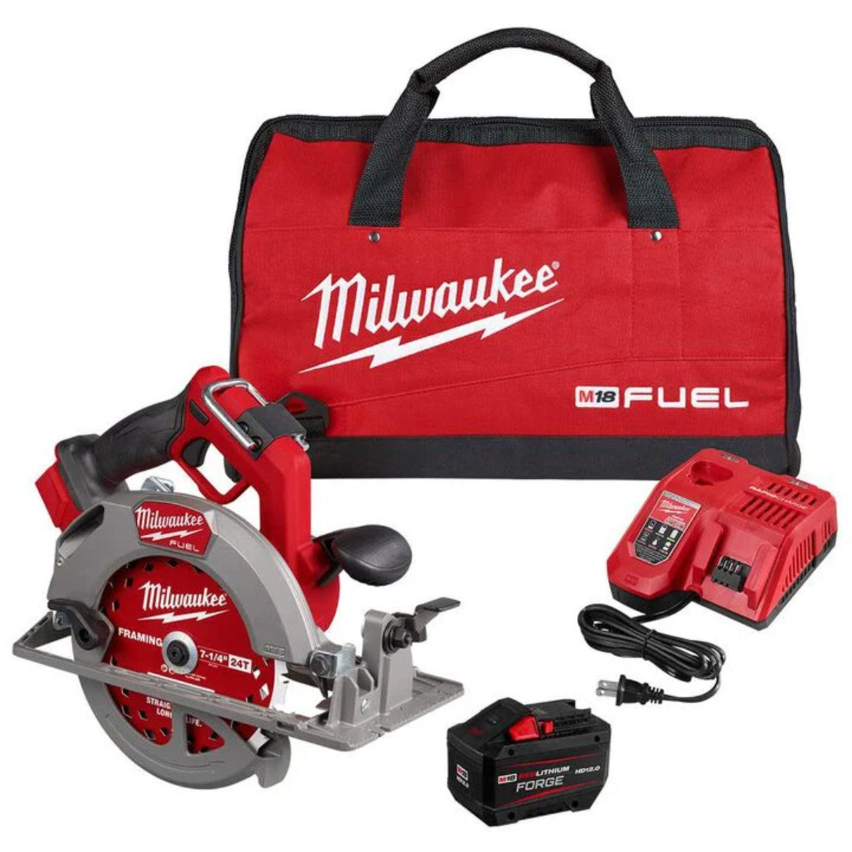 Milwaukee M18 FUEL 7-1/4 Inch Circular Saw Kit