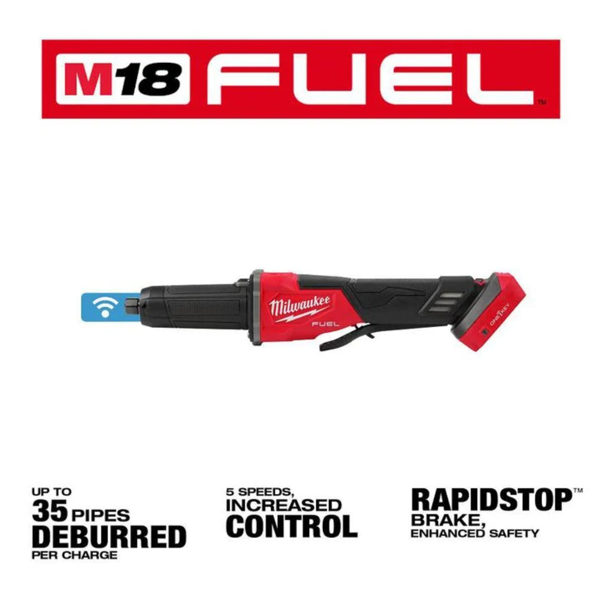 Milwaukee M18 FUEL Braking Die Grinder Paddle Switch (Bare Tool)