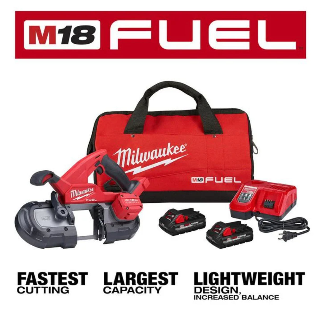 Milwaukee M18 FUEL Compact Band Saw Kit