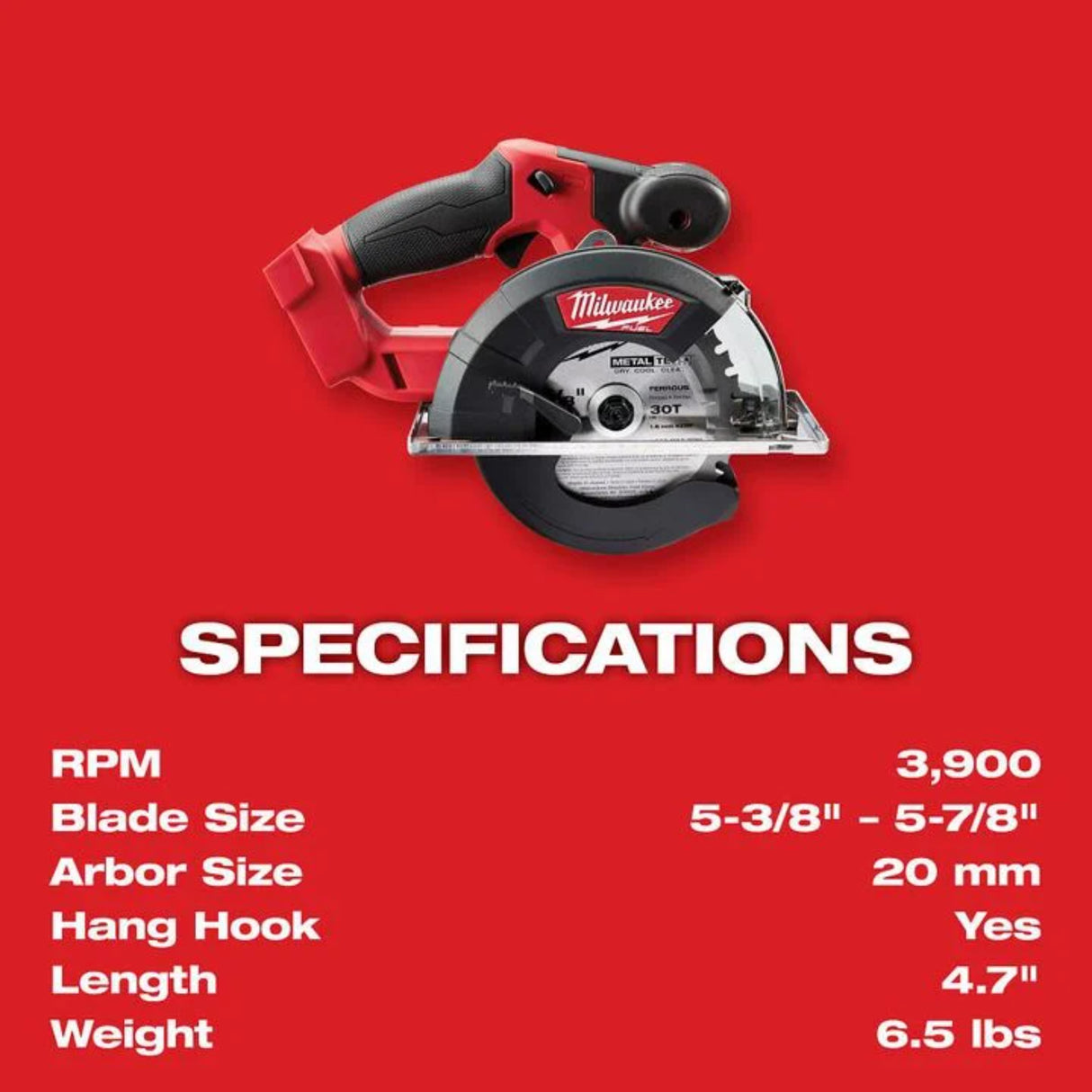 Milwaukee M18 FUEL Metal Circular Saw (Bare Tool)