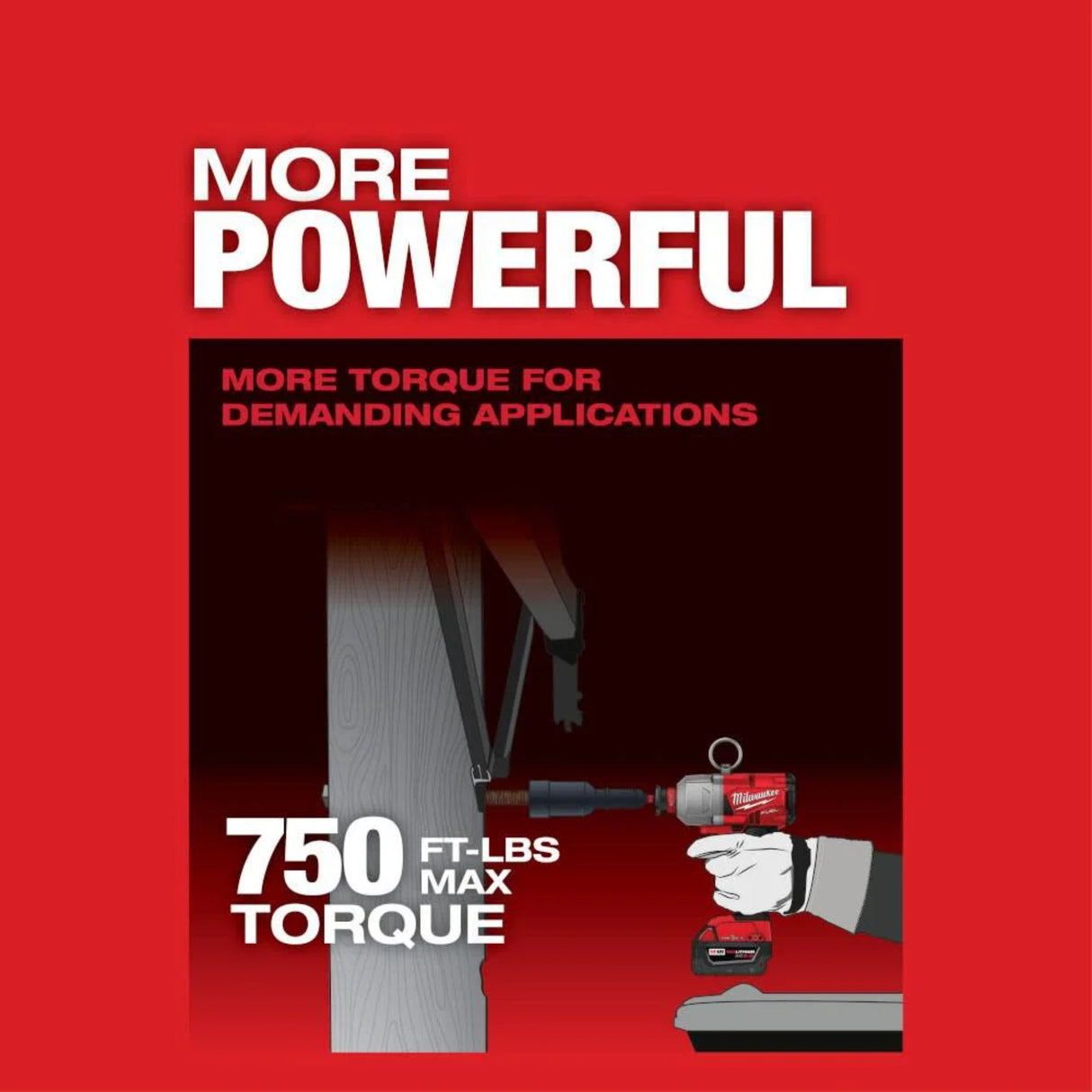 Milwaukee M18 FUEL ONE KEY 7/16inch Hex Utility High Torque Impact Wrench (Bare Tool)