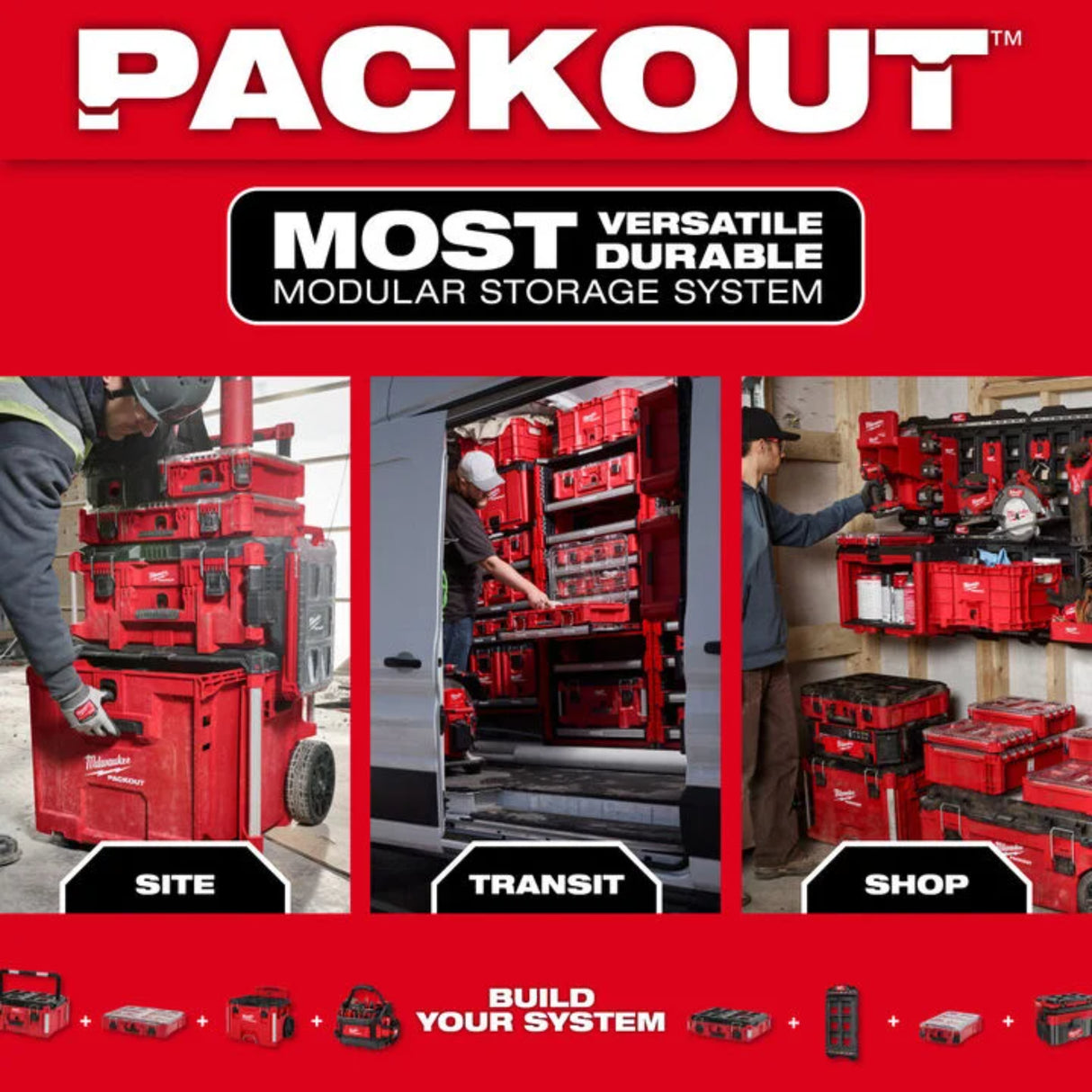 Milwaukee M18 PACKOUT Six Bay Rapid Charger