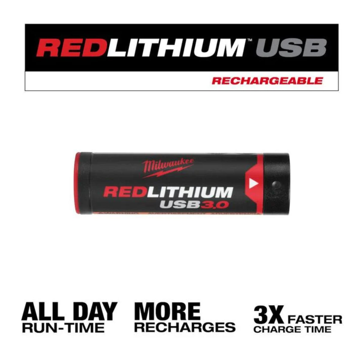 Milwaukee REDLITHIUM USB 4V 3Ah Lithium Ion Power Tool Battery Pack