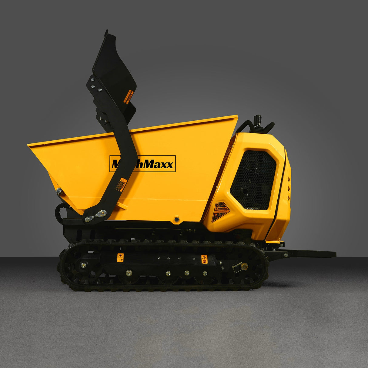 MechMaxx 1800lb 420cc Stand-On Hydraulic Track Dumper, Self-Loading, T80