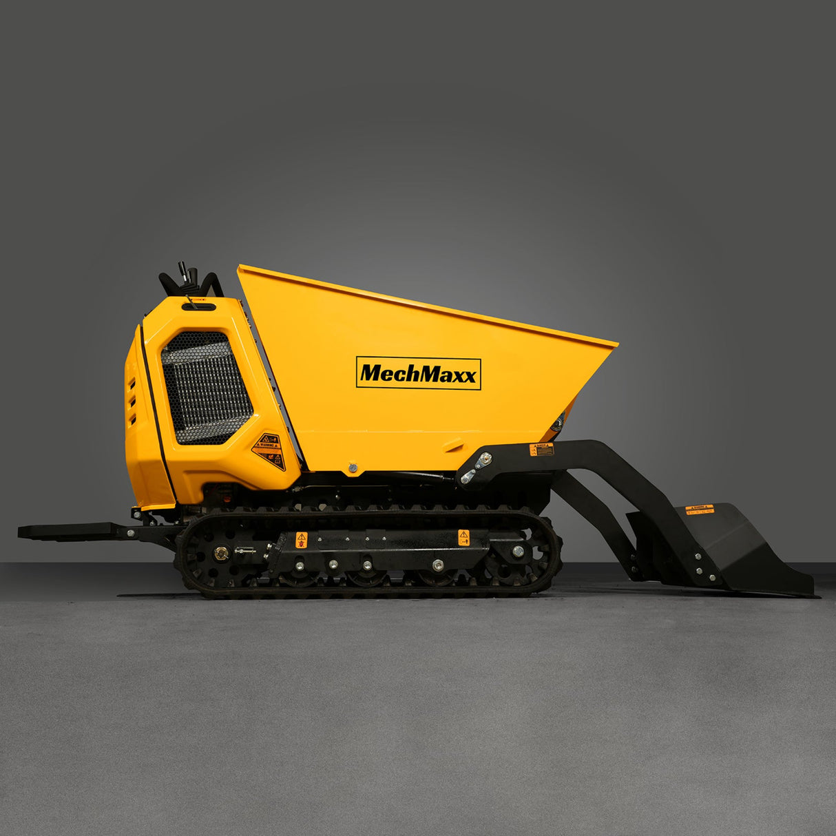 MechMaxx 1800lb 420cc Stand-On Hydraulic Track Dumper, Self-Loading, T80