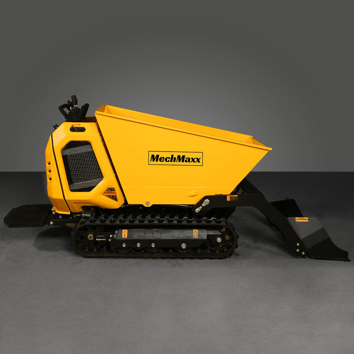 MechMaxx 1800lb 420cc Stand-On Hydraulic Track Dumper, Self-Loading, T80