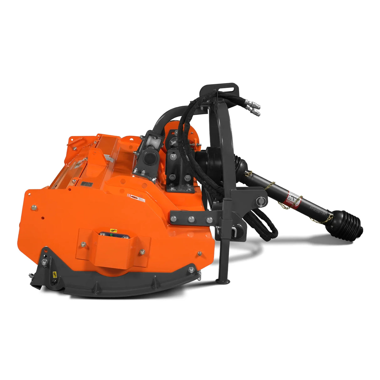 MechMaxx 63" Heavy Duty PTO Flail Mower, Hydraulic Side Shift, 50-75HP, KDK63H