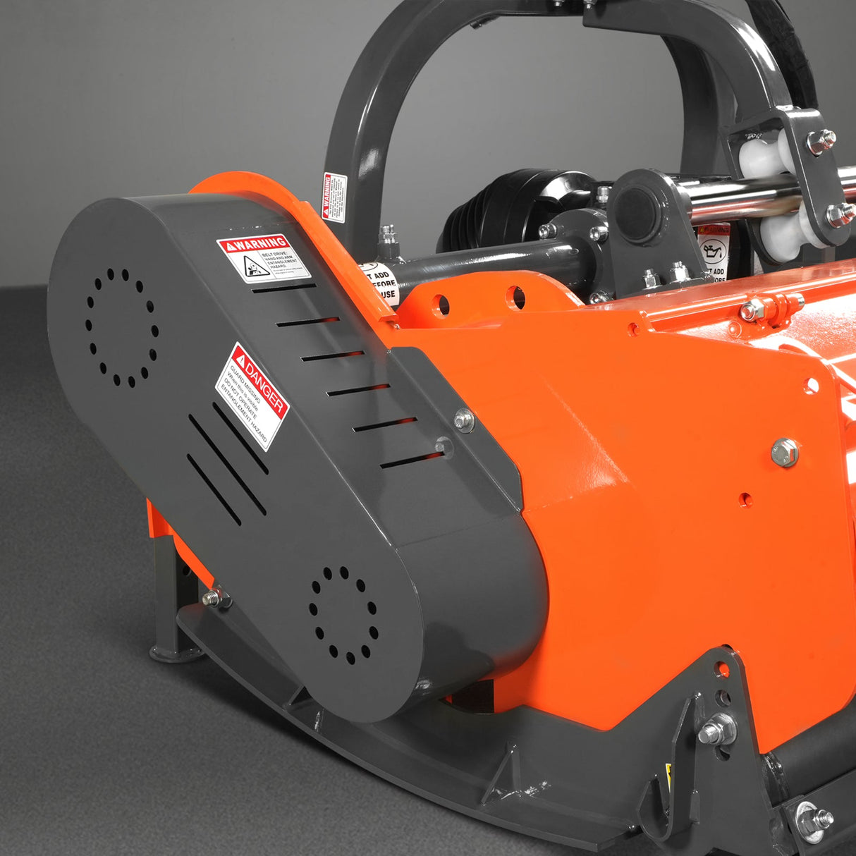 MechMaxx 63" Heavy Duty PTO Flail Mower, Hydraulic Side Shift, 50-75HP, KDK63H