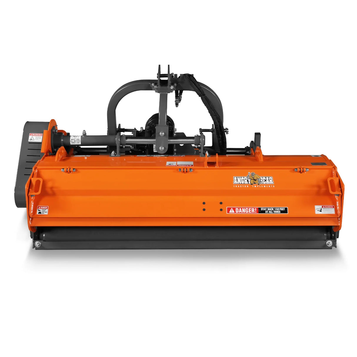 MechMaxx 72" Heavy Duty PTO Flail Mower, Hydraulic Side Shift, 50-75HP, KDK72H