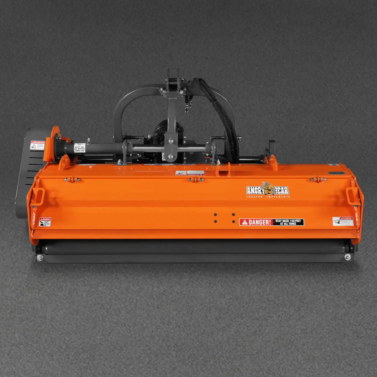 MechMaxx 72" Heavy Duty PTO Flail Mower, Hydraulic Side Shift, 50-75HP, KDK72H