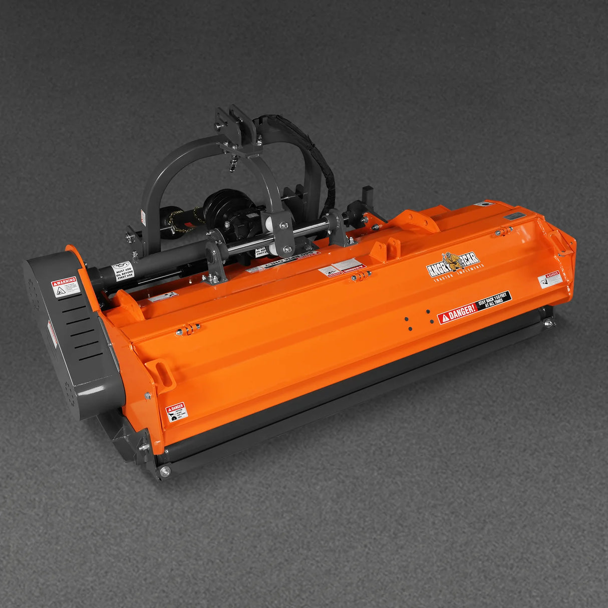 MechMaxx 72" Heavy Duty PTO Flail Mower, Hydraulic Side Shift, 50-75HP, KDK72H