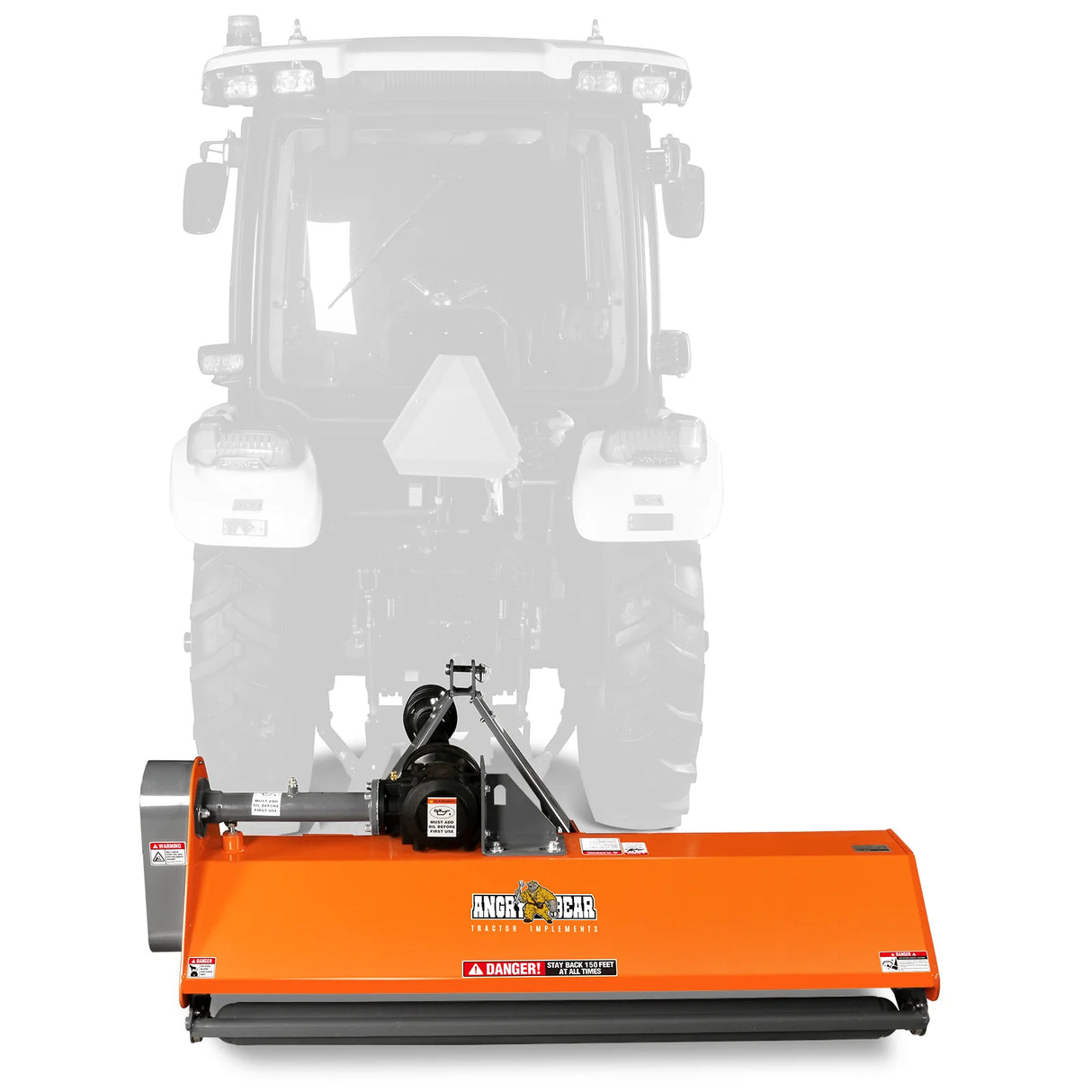 MechMaxx 68" PTO Driven Flail Mower, 3-Point, 30-60HP, NAM68