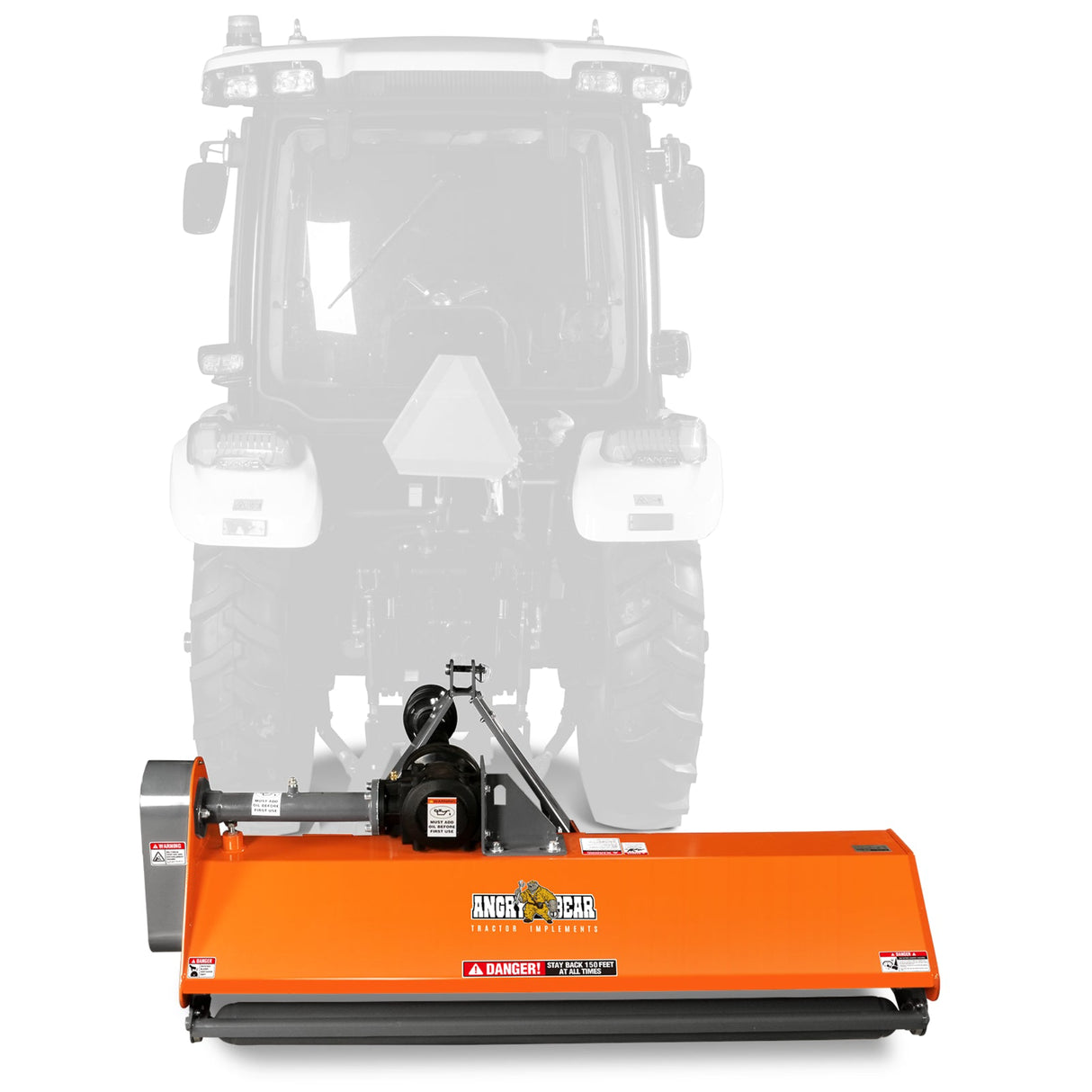 MechMaxx 68" PTO Driven Flail Mower, 3-Point, 30-60HP, NAM68