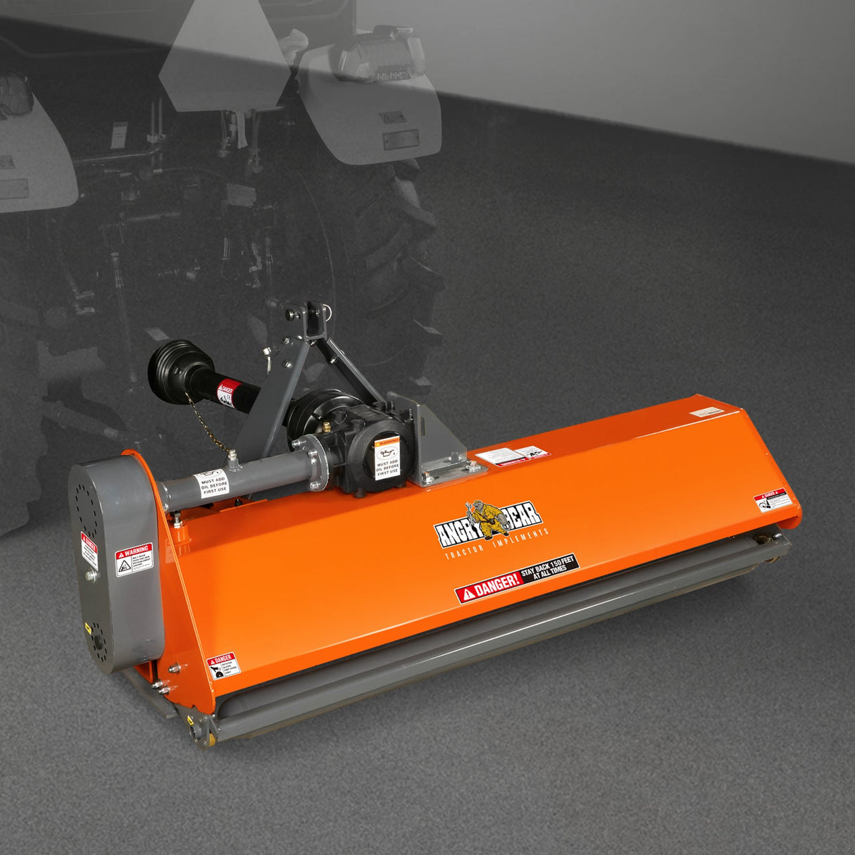 MechMaxx 68" PTO Driven Flail Mower, 3-Point, 30-60HP, NAM68