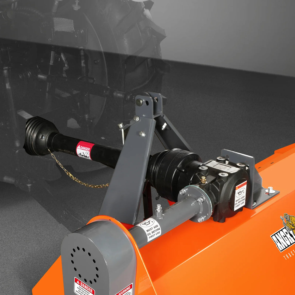 MechMaxx 68" PTO Driven Flail Mower, 3-Point, 30-60HP, NAM68