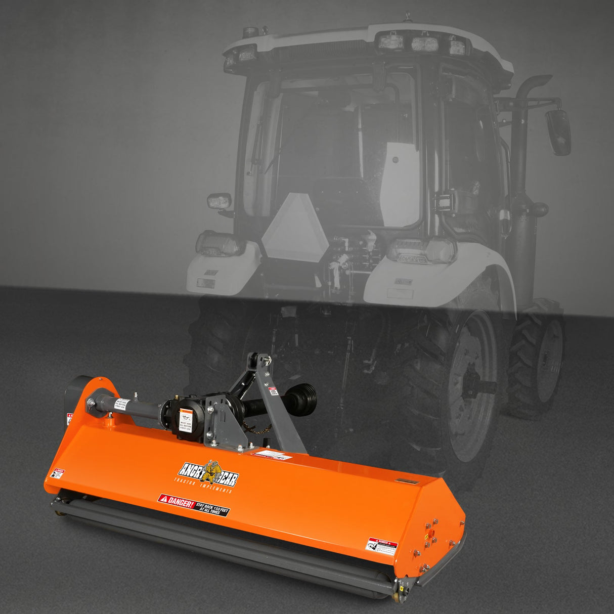 MechMaxx 68" PTO Driven Flail Mower, 3-Point, 30-60HP, NAM68