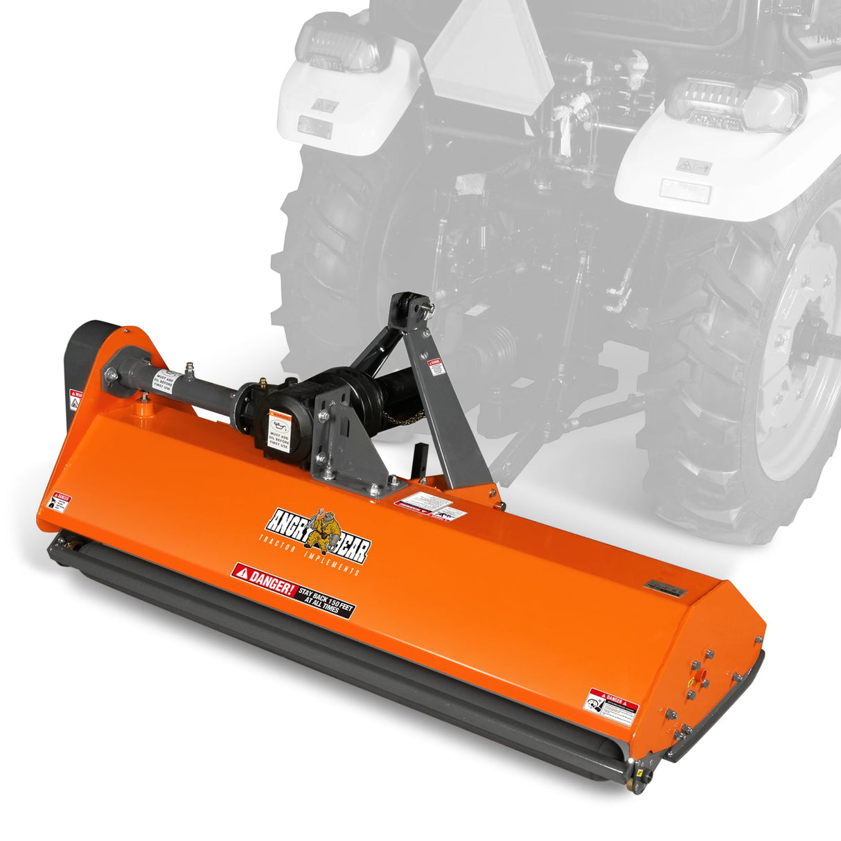 MechMaxx 68" PTO Driven Flail Mower, 3-Point, 30-60HP, NAM68