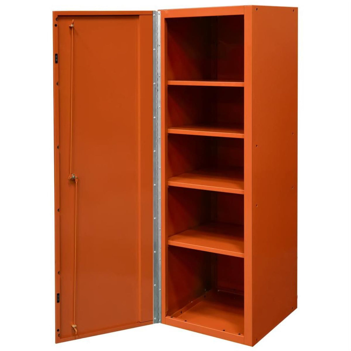 Extreme Tools DX Series 19in W x 21in D 4-Shelf Deep Side Locker, Orange/Black