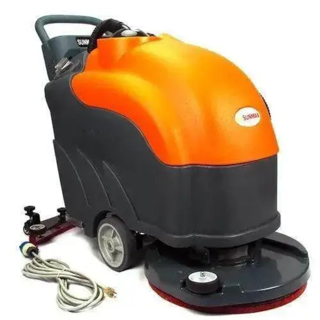 Sunmax RT50AC 22" Corded Walk-Behind Commercial Floor Scrubber, 13.2 Gal Solution Tank, 31" Squeegee