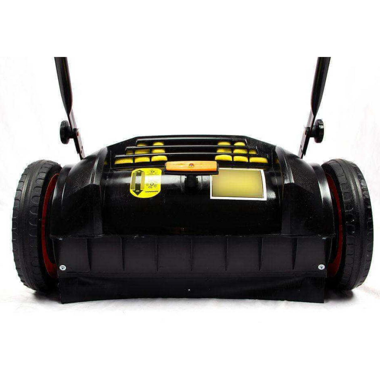 Sunmax RT980 38" Dual Spin Manual Push Floor Sweeper, Up to 38000 Sqft/h Working Efficiency