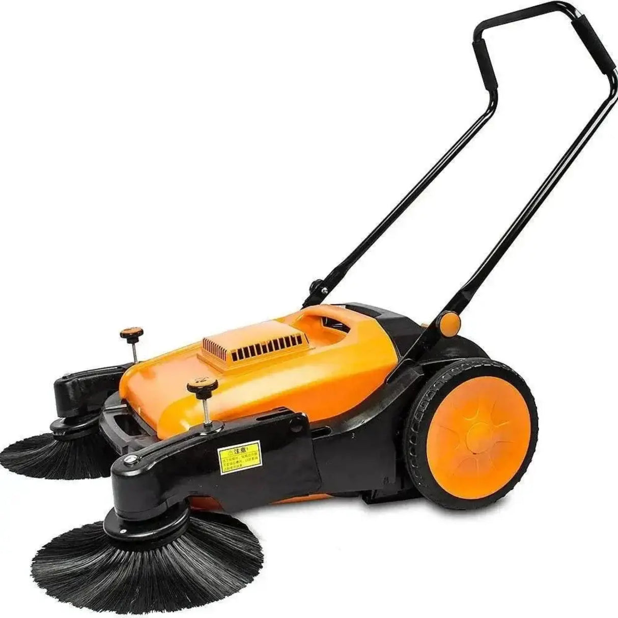 Sunmax RT980S 38" Walk-Behind Sweeper, Triple Brooms, 38000 Sqft/h Efficiency