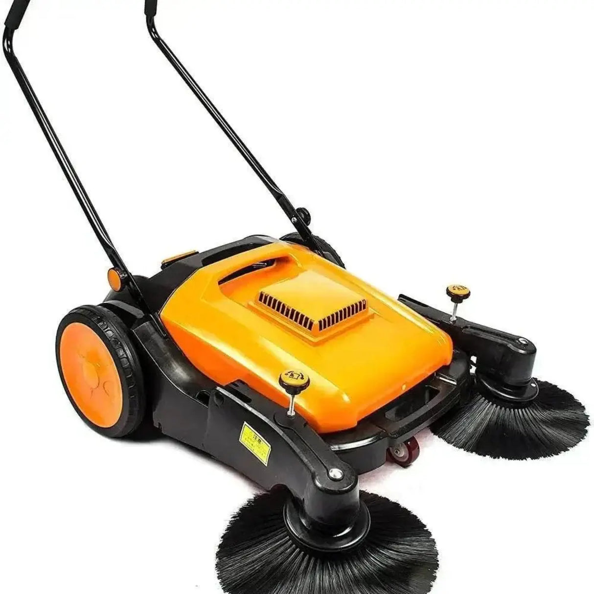 Sunmax RT980S 38" Walk-Behind Sweeper, Triple Brooms, 38000 Sqft/h Efficiency