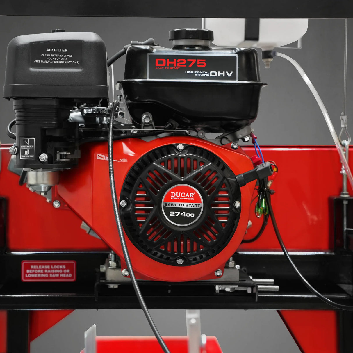 MechMaxx 22" Gas-Powered Portable Sawmill, 274cc 8.1HP DUCAR Engine