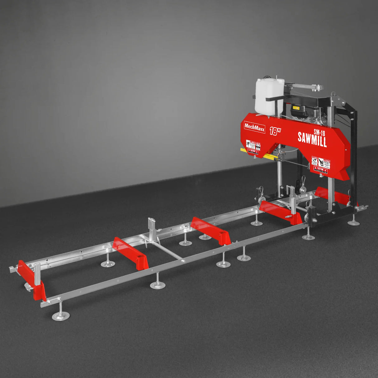 MechMaxx 18" Gas-Powered Portable Sawmill with 212cc 7HP DUCAR Engine