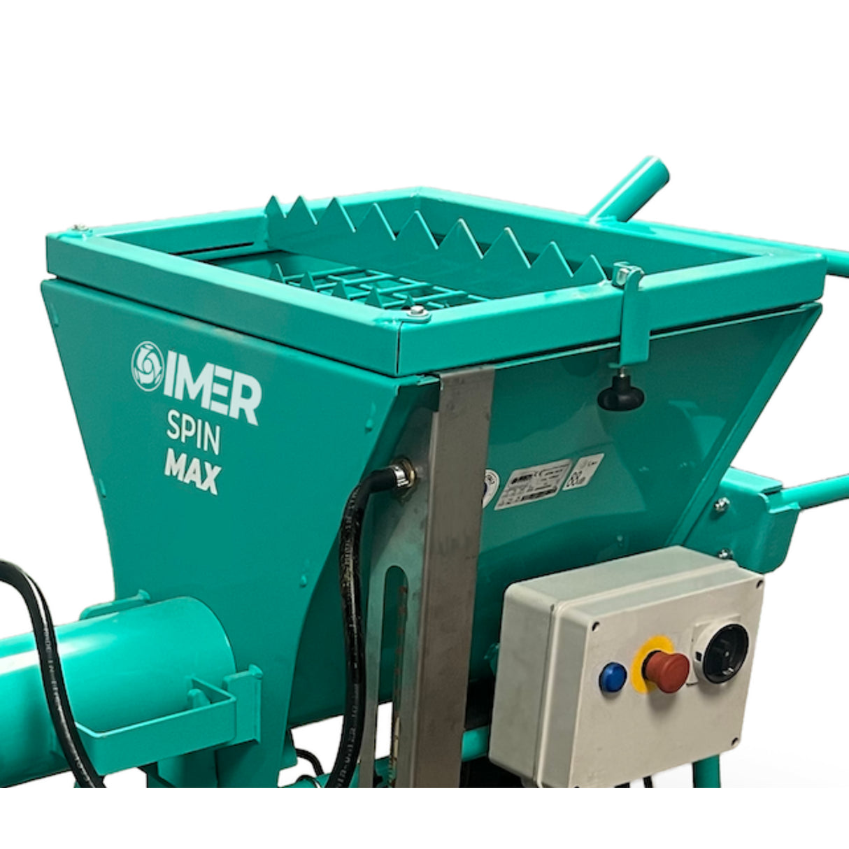 IMER Spin Max 120V 1.75 HP 3 Cu Yd/Hr Continuous Concrete Mixer