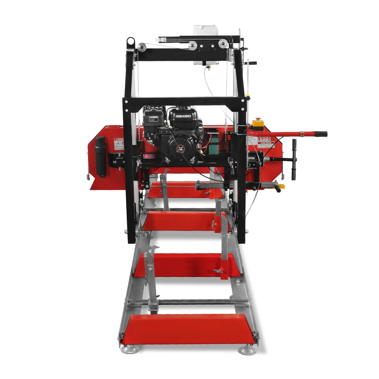 MechMaxx 26" Gas-Powered Portable Sawmill, 459cc 15HP E-Start Engine