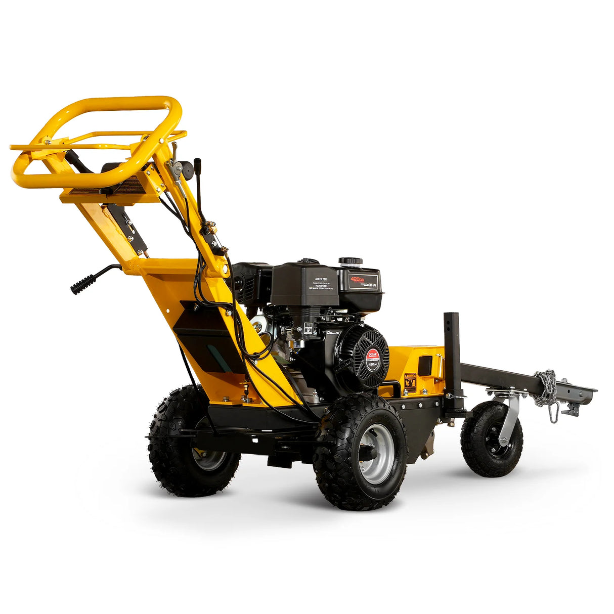 MechMaxx 15" 15HP 420cc Ducar Stump Grinder with Tow Bar, SG380