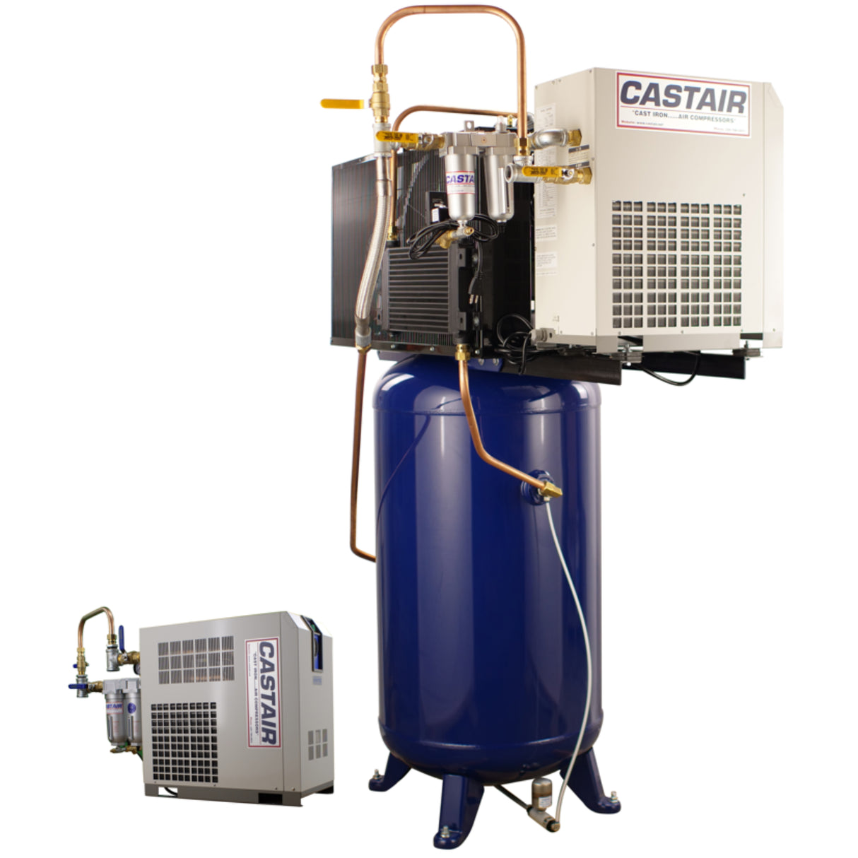 Castair Refrigerated Compressed Air Dryer – 25 to 161 CFM, 37°F Dew Point, UL Listed