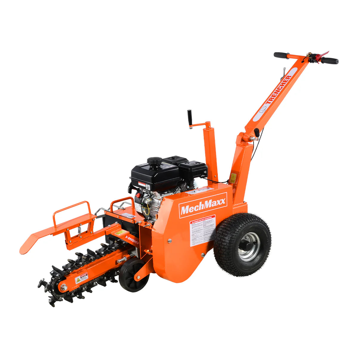 MechMaxx 7HP Gas Powered Cable Ditching Mini Trencher, TCR650